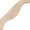 Ekena Millwork 3 1/2"W x 28"D x 28"H Funston Smooth Knee Brace, Douglas Fir BRC04X28X28FST00SDF - alternate 3